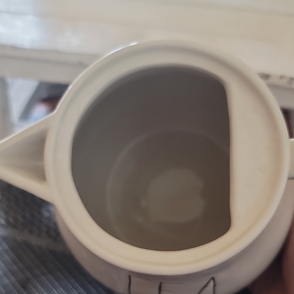 Rae Dunn "M" Stamped Teapot - Picture 4 of 5